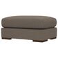 Rowe Furniture Maddox Ottoman in Charcoal Brown, , large
