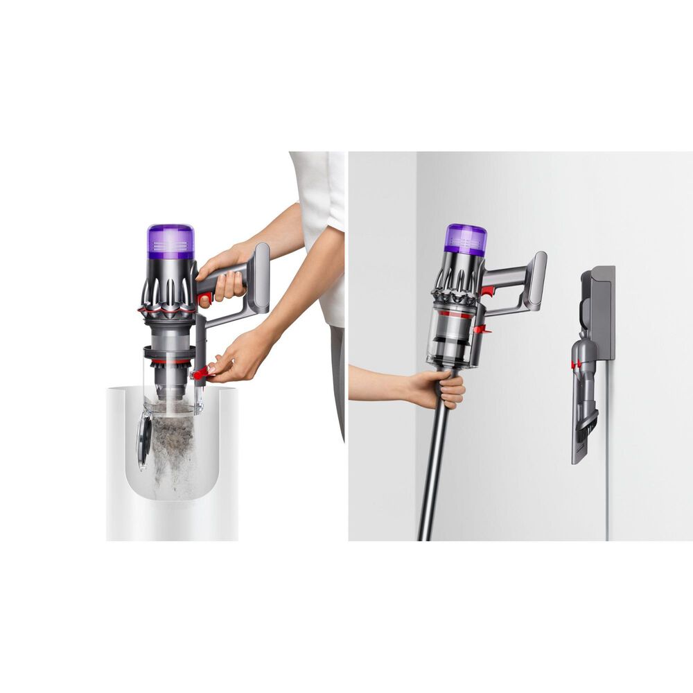 Dyson V9 Motorbar Vacuum in Sprayed Dark Nickel and Gloss Nickel, , large