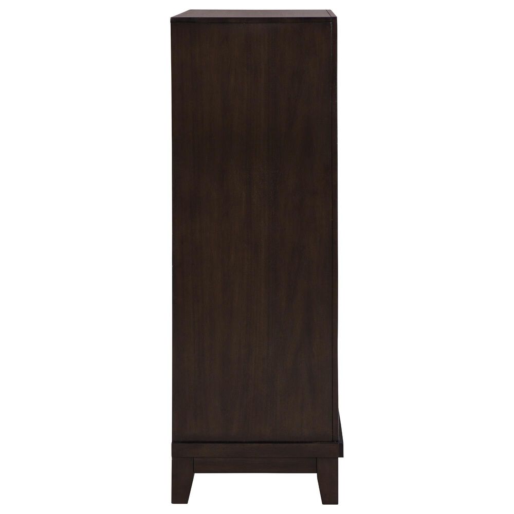 Ashley Neymorton 5-Drawer Chest in Dark Grayish Brown, , large