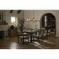 Four Hands Akiro Dining Side Chair with Laken Stone Fabric in Warm Oak, , large