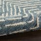 Nourison Colorado 5"3" x 7"3" Indigo and Ivory Area Rug, , large