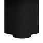 37B Rosalie Round Pedestal Dining Table in Black - Table Only, , large