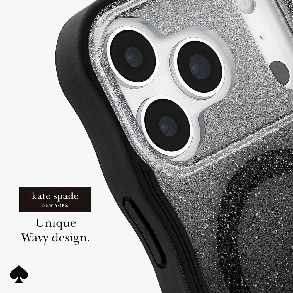 Kate Spade Wavy MagSafe Case for Apple iPhone 17 Pro in Nightfall, , large
