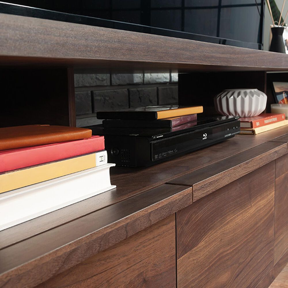 Sauder Harvey Park Credenza in Grand Walnut, , large