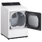 LG 5.5 Cu. Ft. Smart Top Load Washer and 7.3 Cu. Ft. Electric Dryer Laundry Pair in White, , large