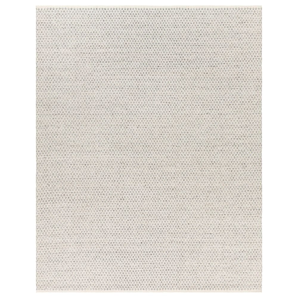 Surya Azalea Geometric 8" x 10" Slate, Off White and Ink Blue Indoor/Outdoor Area Rug, , large