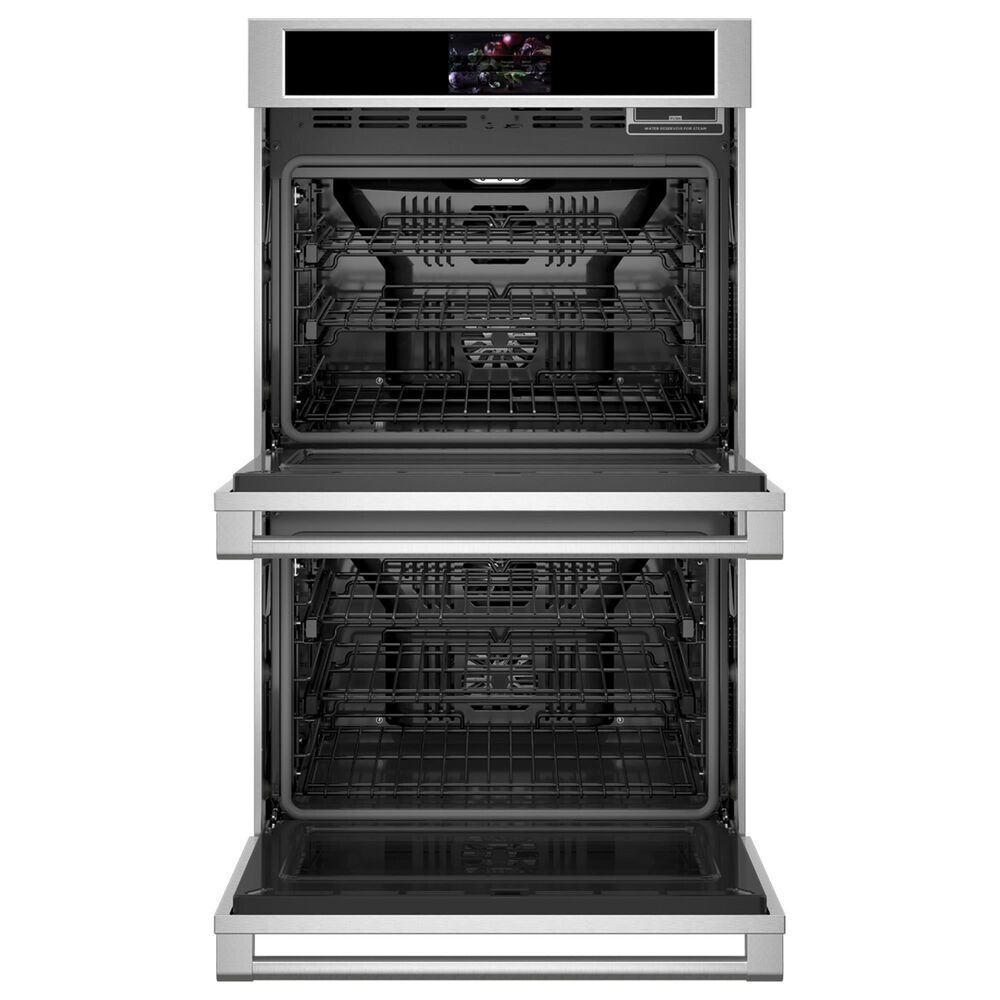 Monogram Statement 30&quot; Electric Double Wall Oven in Stainless Steel, , large