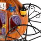 The Gerson Company 2-Piece B/O Lighted Resin and Metal Halloween Pumpkin Carriage Set in Assort, , large