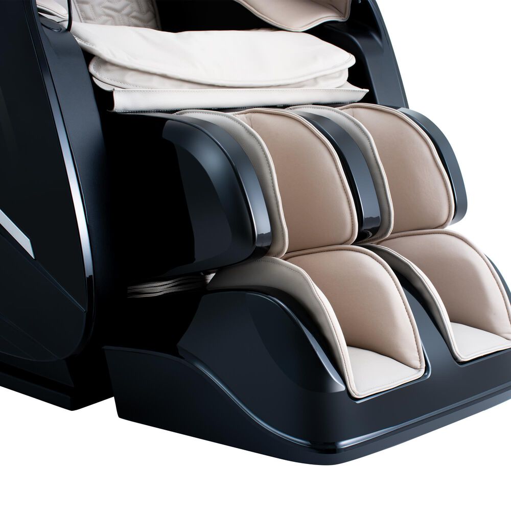 Cozzia Shiatsu Massage Chair with 2D Li Flex Track in Taupe, , large