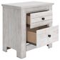 Ashley Makidern 2 Drawer Nightstand in Whitewash, , large