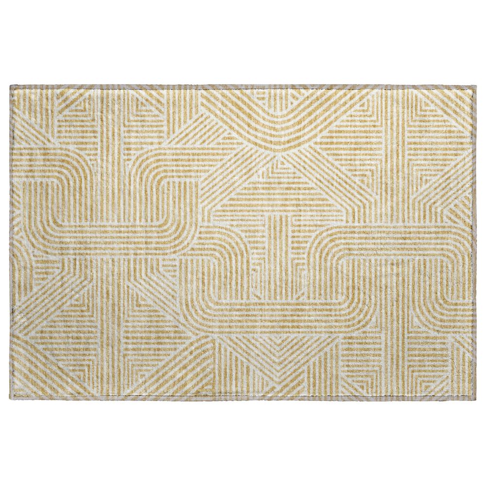 Dalyn Rug Company The Reserve TR14 Gold 1"8" x 2"6" Indoor/Outdoor Area Rug, , large