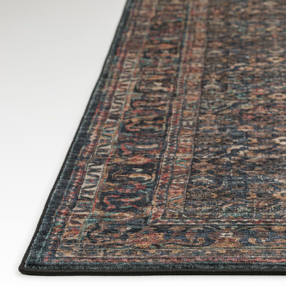 Dalyn Rug Company Jericho Traditional 2&#39;6&quot; x 8&#39; Midnight Indoor/Outdoor Runner, , large