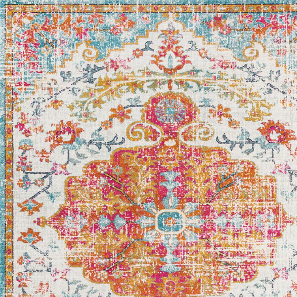Surya Harput HAP-1067 2&#39;7&quot; x 7&#39;3&quot; Beige, Saffron and Gray Runner, , large