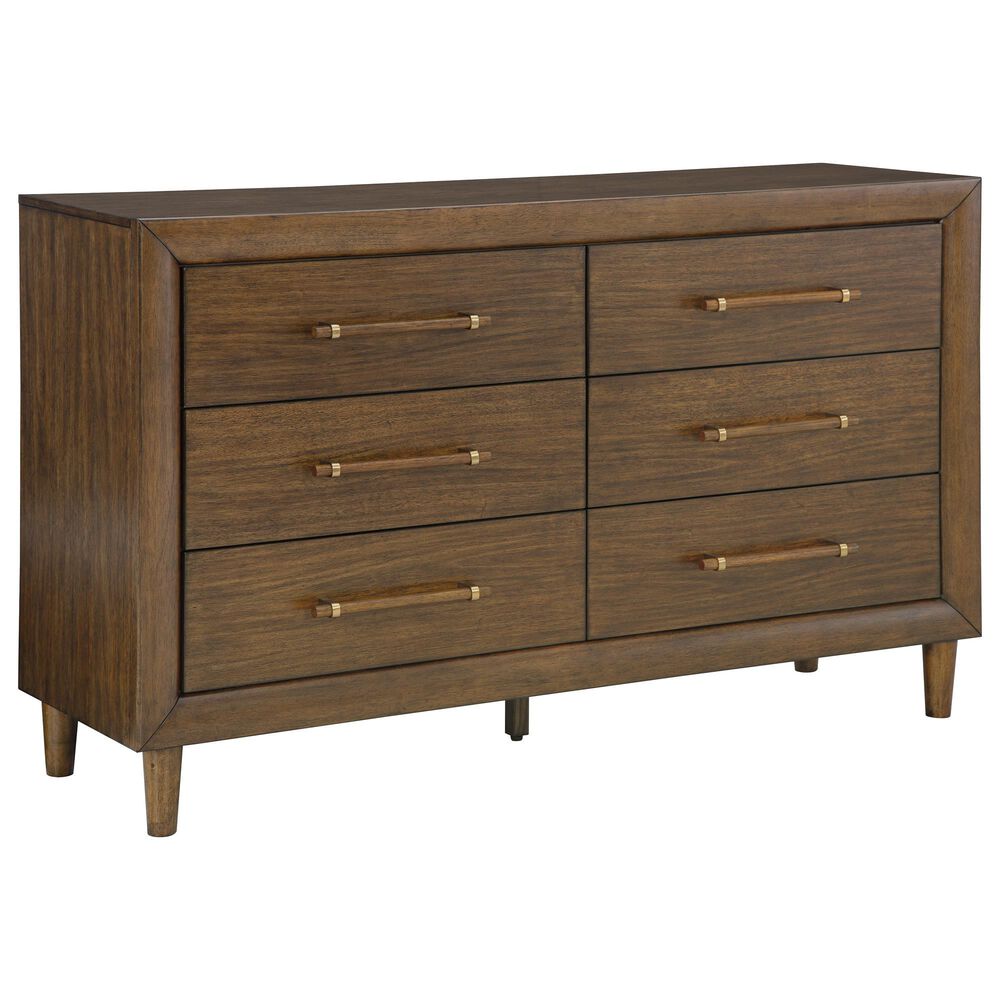 Ashley Lyncott 3-Piece King Bedroom Set in Brown, , large