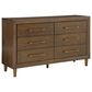 Ashley Lyncott 3-Piece King Bedroom Set in Brown, , large