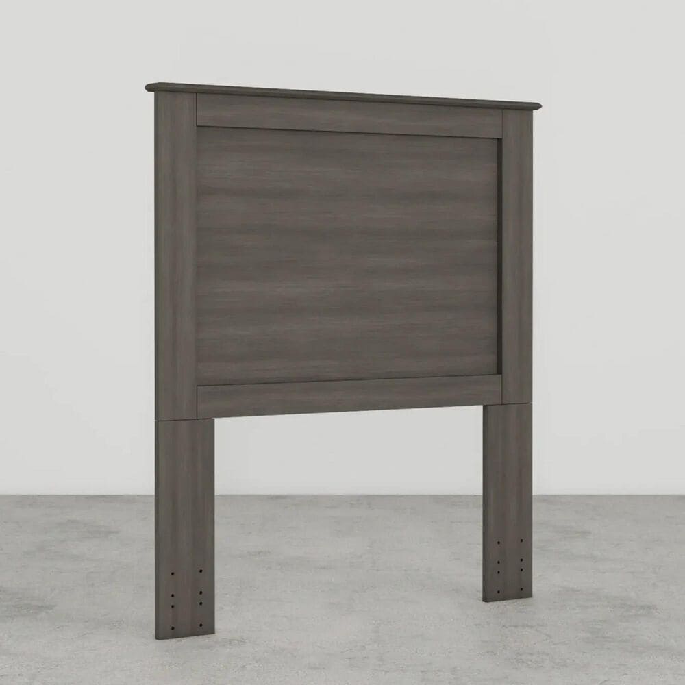 Lemoore Essential Twin Panel Headoard in Storm Grey, , large