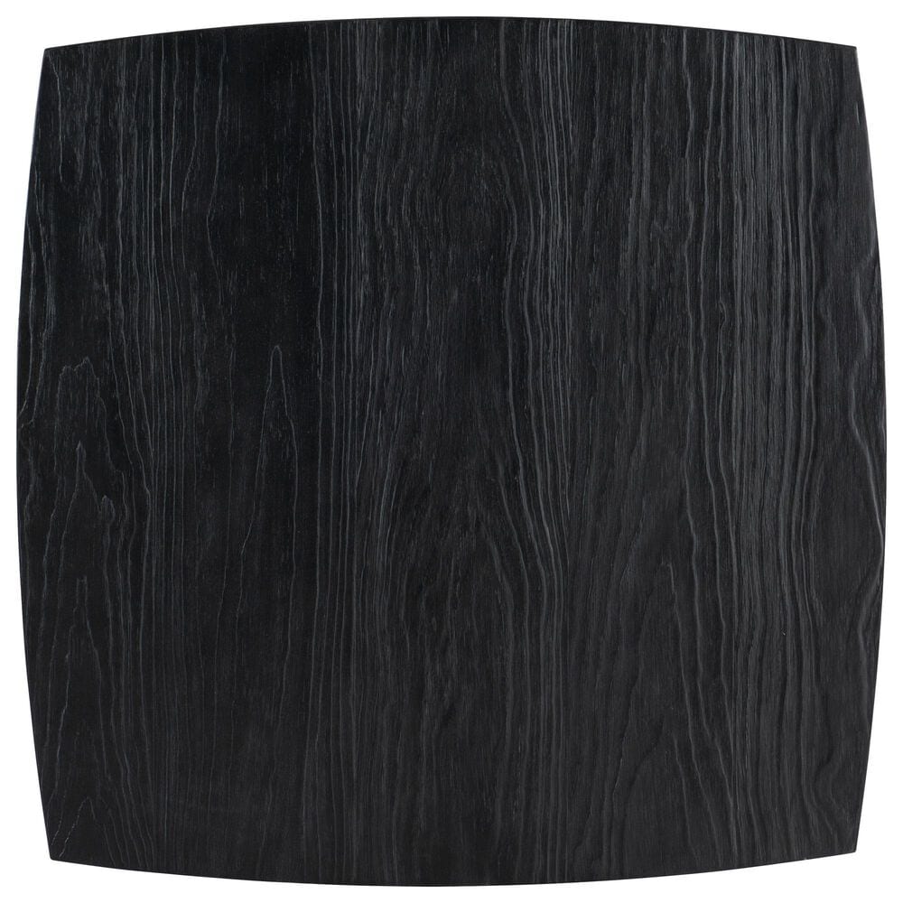 Hooker Furniture Linville Falls Shou Sugi Ban Square Cocktail Table in Charred Black, , large