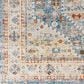 Surya Chicago CHG2309 6"7" Round Blue, Light Beige, Mustard, Slate, Burnt Orange, Light Grey Area Rug, , large