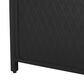 Noble House Aspen Square Fire Pit in Matte Black, , large