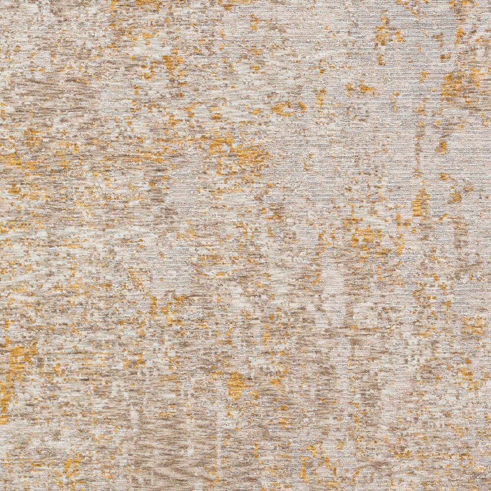 Surya Reina Light Gray, Light Brown, Medium Gray, Mustard and Tan 6&#39;7&quot; x 9&#39;6&quot; Area Rug, , large