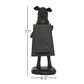 Maple and Jade 7" x 17" Farmhouse Resin Decorative Sign in Black, , large