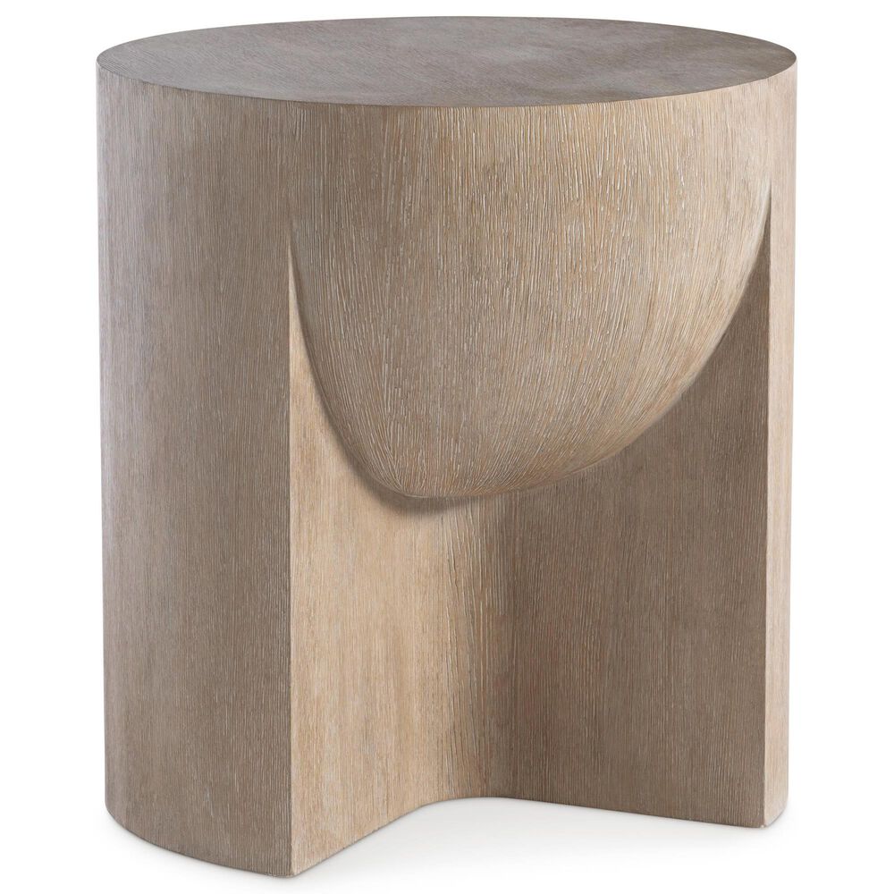Bernhardt Loggia 22" Round Side Table in Aria, , large