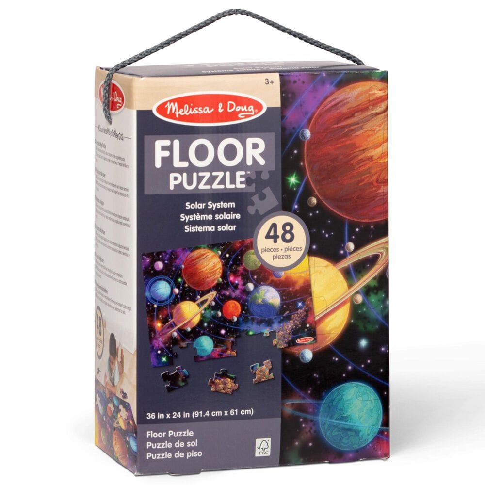 Melissa &amp; Doug 48-Piece Solar System Floor Puzzle, , large