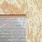 Safavieh Barbados Tropical Beach Seashell 8" x 10"5" Gold and Blue Indoor/Outdoor Area Rug, , large