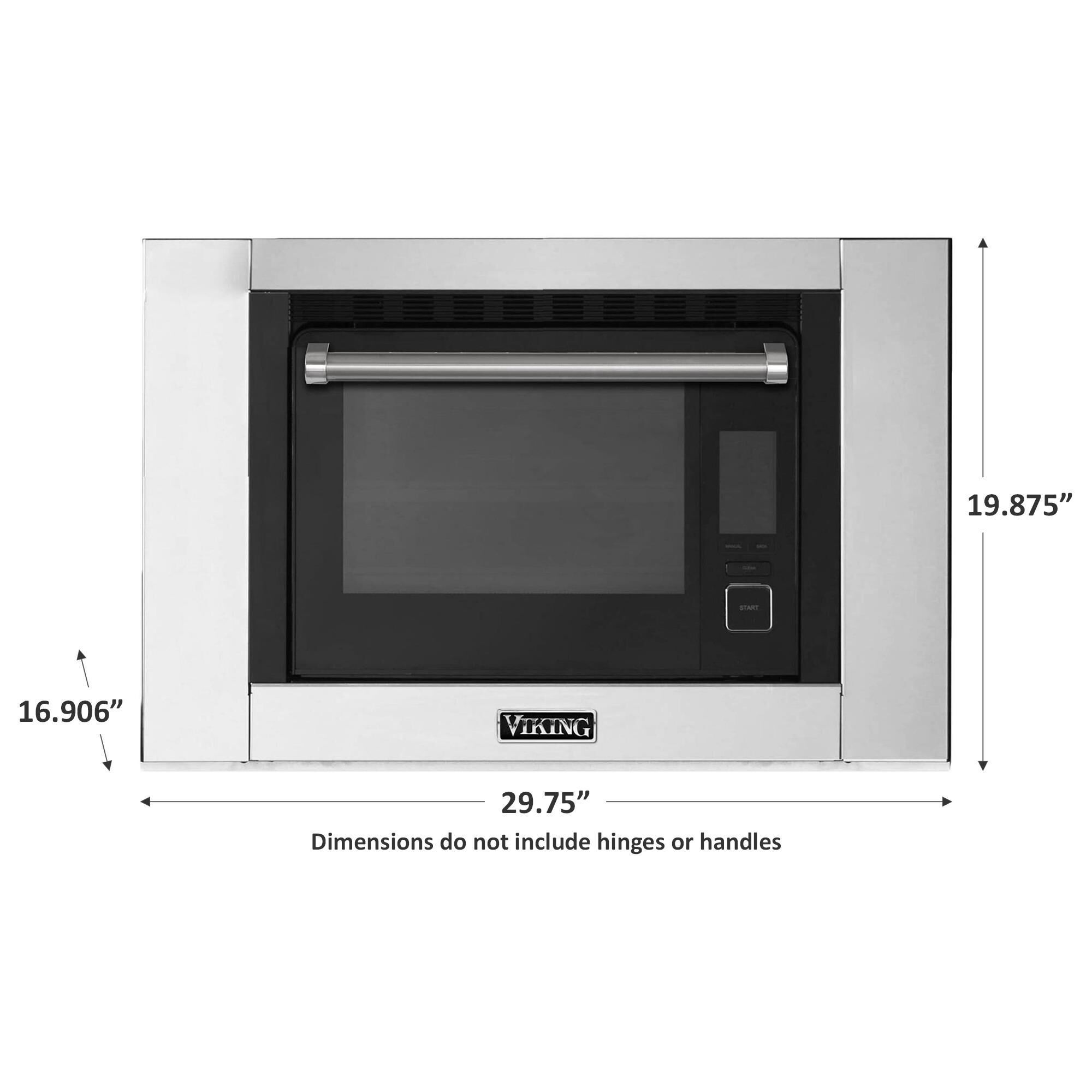 Steam convection wall oven on sale