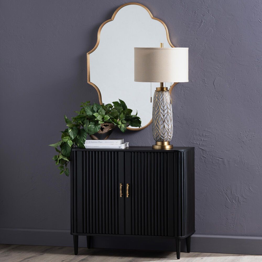 Slatehouse Vander Wall Mirror in Gold, , large