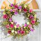 The Gerson Company 24" Easter Egg Wreath in Multicolor, , large