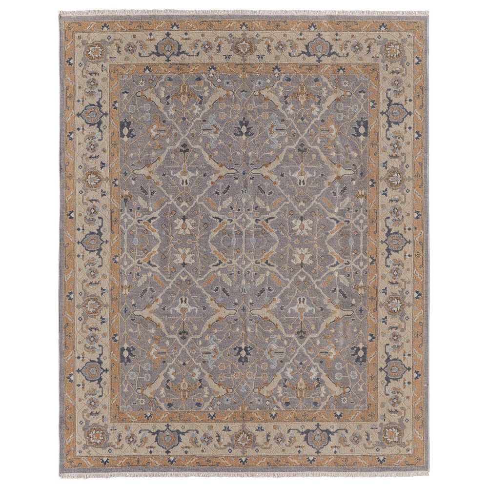 Feizy Corbitt 2" x 3" Gray and Gold Area Rug, , large