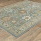 Oriental Weavers Maeve MAE02 Blue and Rust 3"3" x 5" Area Rug, , large