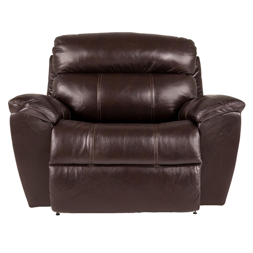 La-Z-Boy Roman Manual Reclining Chair and a Half in Chocolate, , large