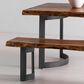 Moe"s Home Collection Bent Bench in Brown, , large
