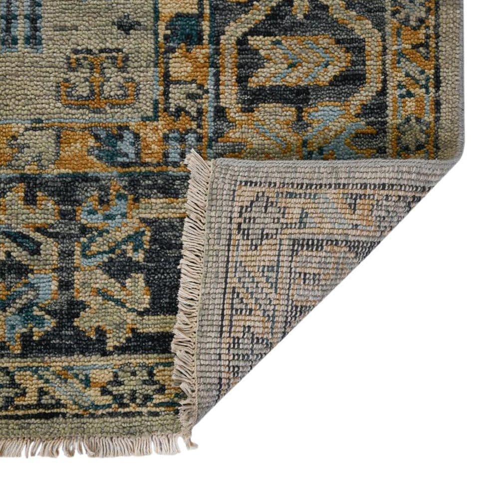 Amer Rugs Willow 2&#39; x 3&#39; Beige and Aqua Area Rug, , large