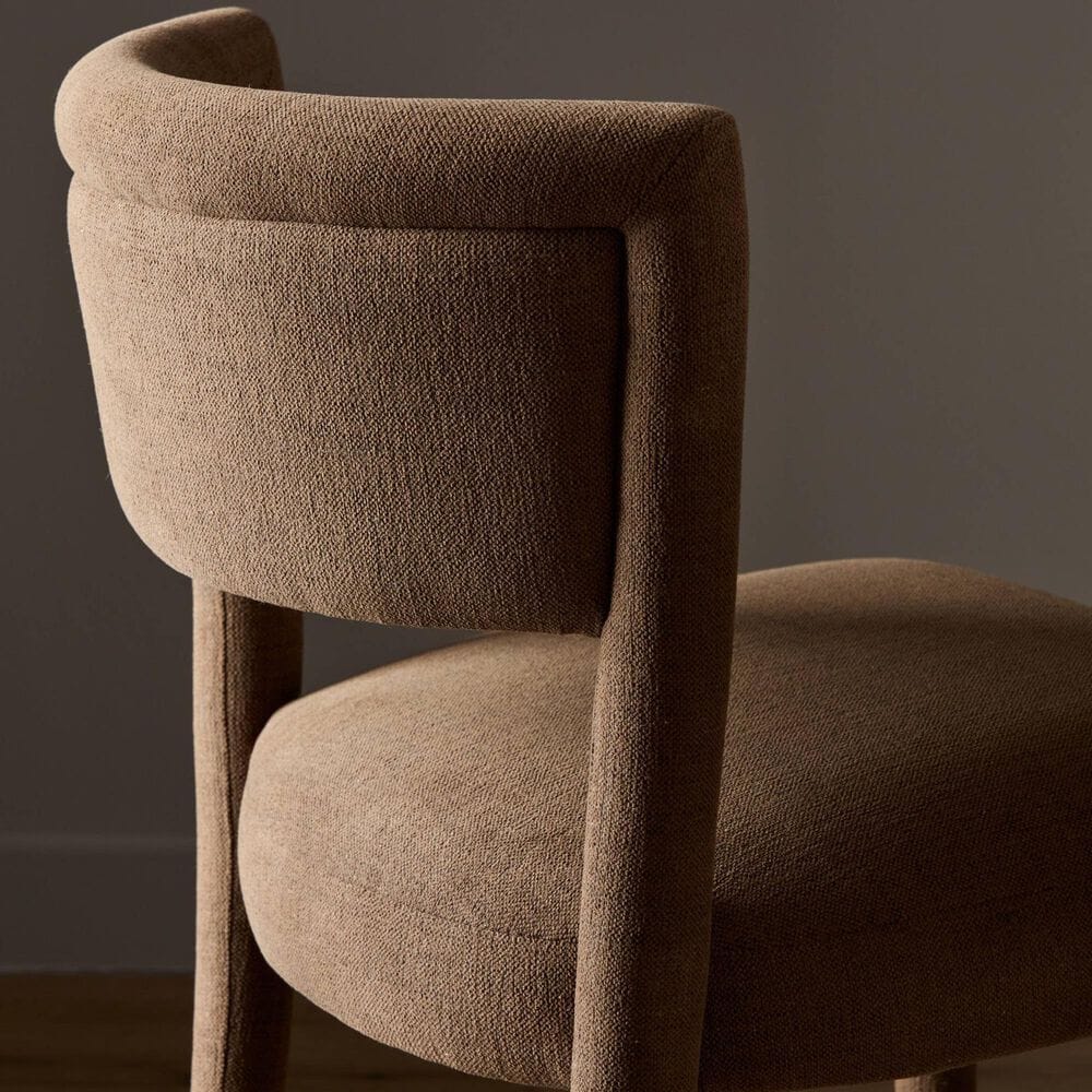Four Hands Beverly Side Chair in Crypton Nomad Mushroom, , large