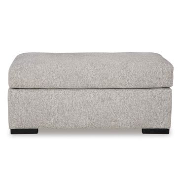 Ashley Evansley Ottoman in Pewter, , large