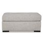 Ashley Evansley Ottoman in Pewter, , large