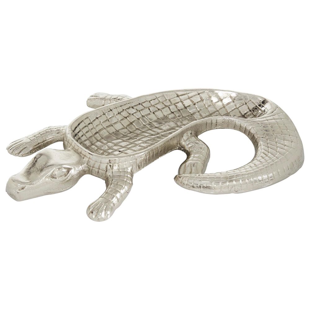 Maple and Jade Glam Metal Tray in Silver, , large