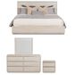 Loft District Moda 4-Piece King Bedroom Set in Beechwood, , large