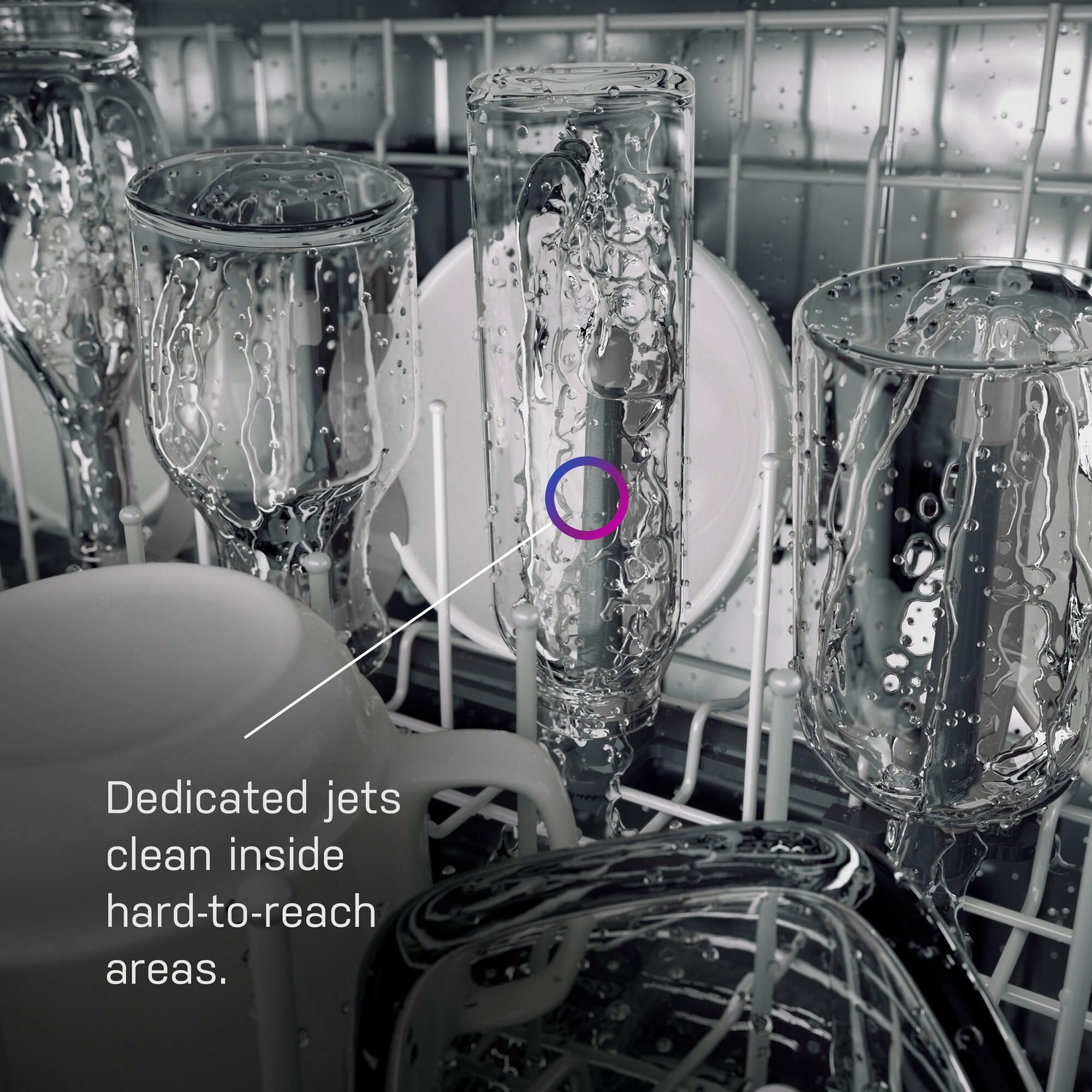 Ge profile dishwasher clearance wine glass holder