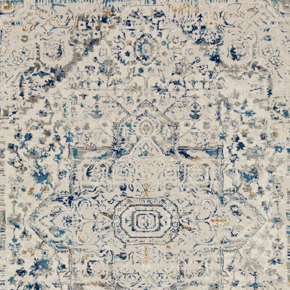 Karastan Cleo R1078 5&#39; 3&quot; X 8&#39; Cream Area Rug, , large