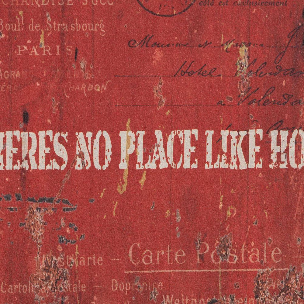 Baxton Studio Lorand 3-Drawer Storage Trunk in Red, , large