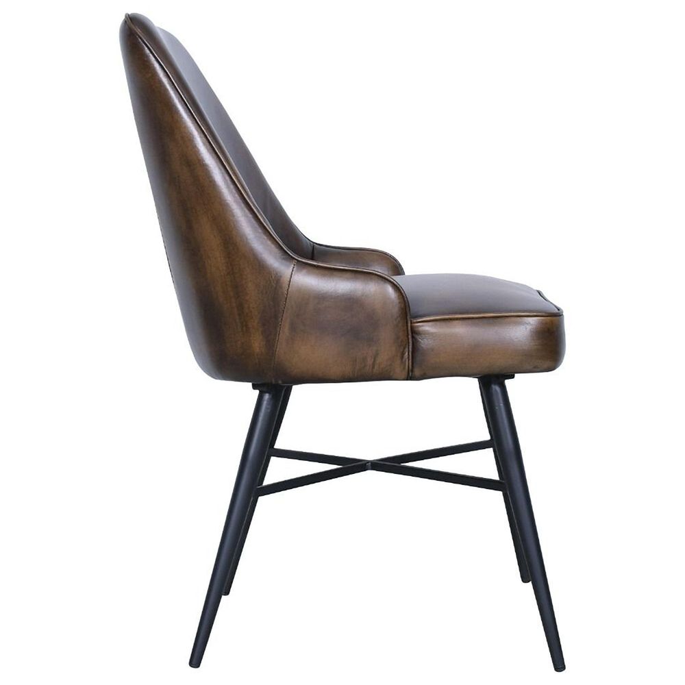 Home Trends &amp; Design Leeds 21&quot; Dining Chair in Antique Whiskey, , large