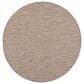 Nourison Positano 6" Round Beige Indoor/Outdoor Area Rug, , large