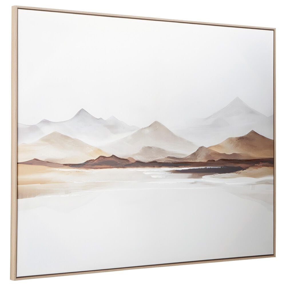 Ashley Karalen 50" x 40" Wall Art in White, Gray and Brown, , large