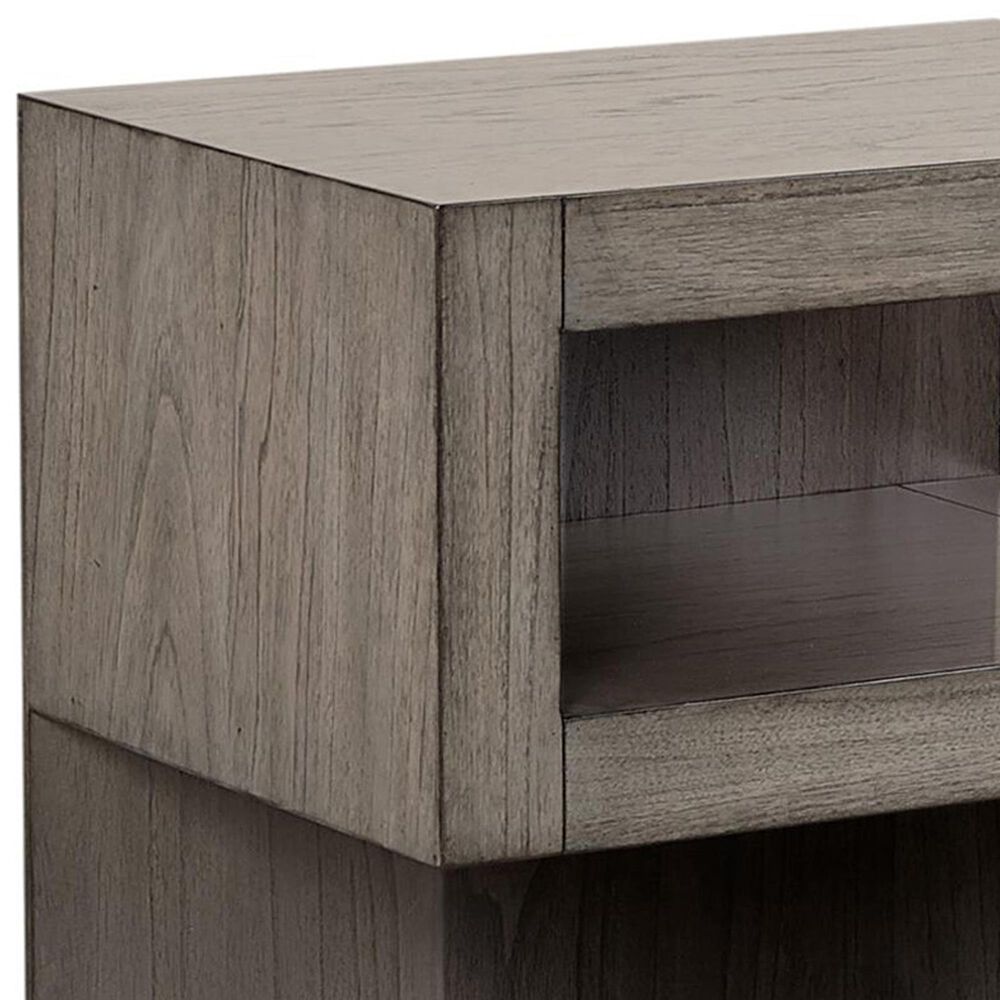 Riva Ridge Modern Loft S Nightstand in Graystone, , large