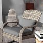 Hearth and Haven Outdoor Adirondack Rocking Chair in Gray, , large