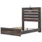 Ashley Drystan Full Panel Bed in Rustic Brown with USB Ports, , large